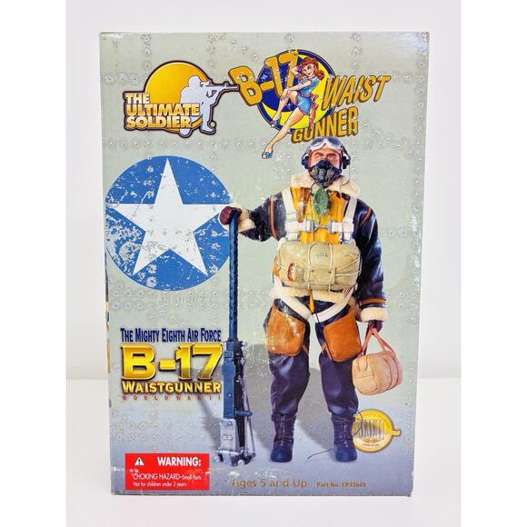 Ultimate Soldier 1:6 WWII B-17 Waist Gunner Mighty Eighth Air Force CP33649 New - Picture 1 of 13